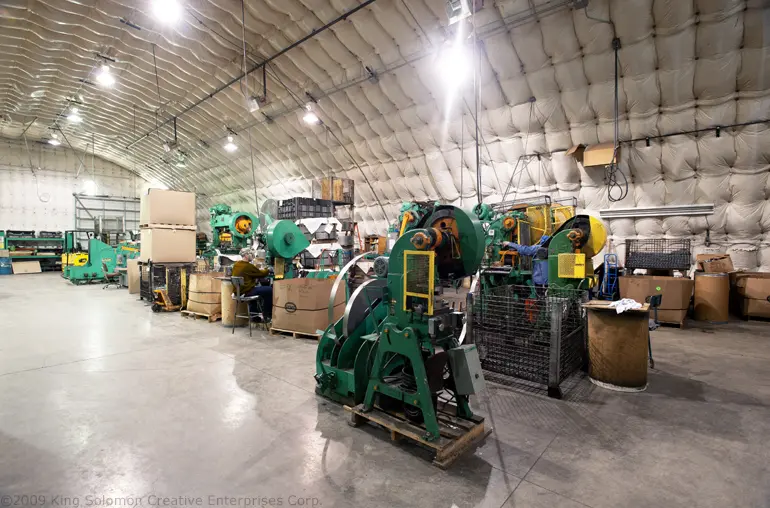 Industrial vehicle storage