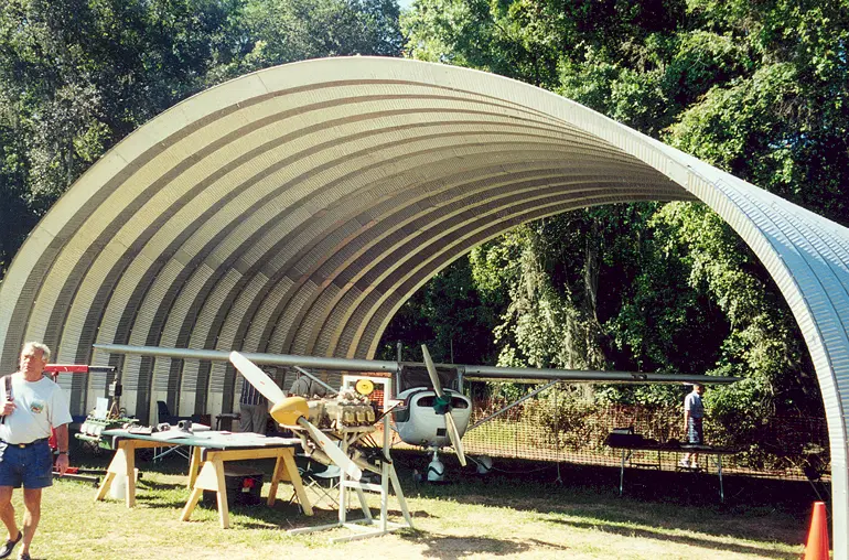 Airplane hangar