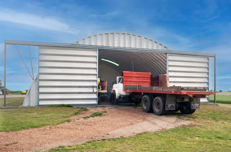 Truck garages